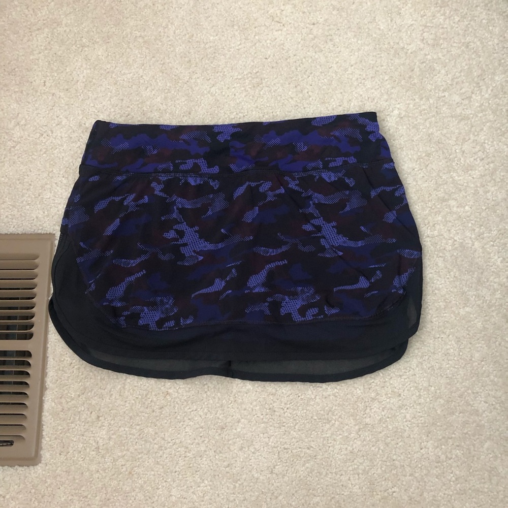 EUC💜Purple Camo Lululemon Skirt